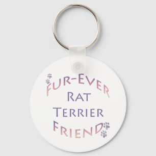 Rat Terrier Furever Friends Key Ring