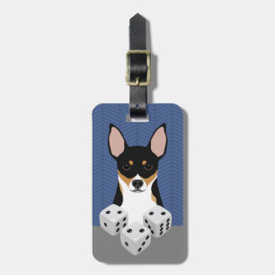 Rat Terrier Luggage Tags
