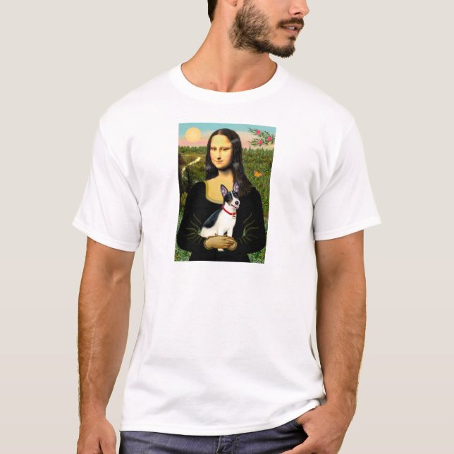 Rat Terrier - Mona Lisa T-Shirt (Front)