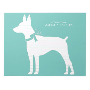 Rat Terrier Puppy Dog Notepad