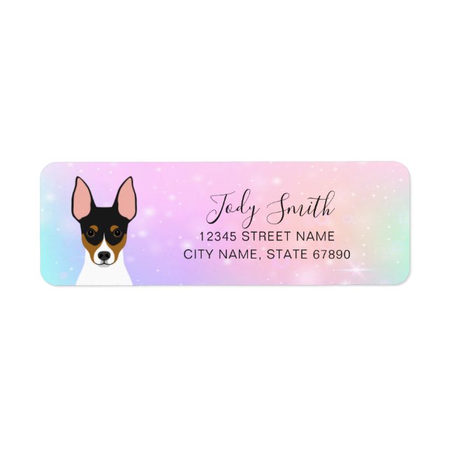 Rat Terrier Return Address Labels (Front)