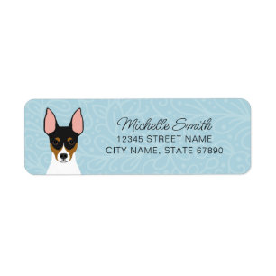 Rat Terrier Return Address Labels