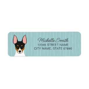 Rat Terrier Return Address Labels