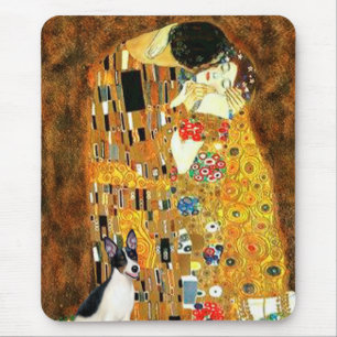 Rat Terrier - The Kiss Mouse Pad