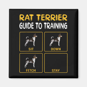 Rat Terriers Owner Gift Dog Themed Magnet