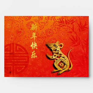 Rat Year 2020 Chinese Wishes R Red Envelope