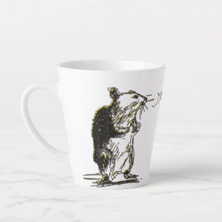 Rat Year enamel effect birthday latte mug
