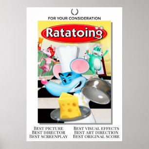 Ratatoing  Awards Consideration Advertisement Poster