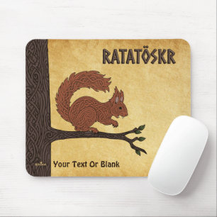 Ratatöskr, Norse/Viking Squirrel Mouse Pad