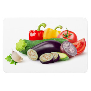Ratatouille vegetables magnet