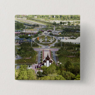 Ratchaphruek Flower Festival 15 Cm Square Badge
