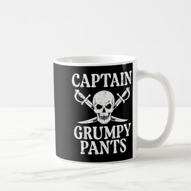 Rate Captain Mpy Pants Funny Humor Quote Men Women Coffee Mug (Right)