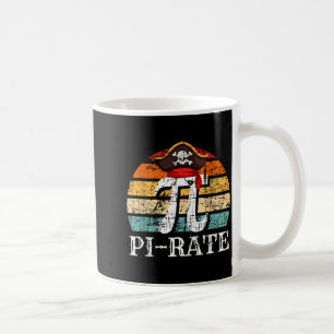 Rate pirate day 314 math pun nerd men women kids  coffee mug