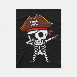 Rate Skeleton Dab Dance Halloween Costume Boys Gir Fleece Blanket
