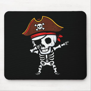 Rate Skeleton Dab Dance Halloween Costume Boys Gir Mouse Pad