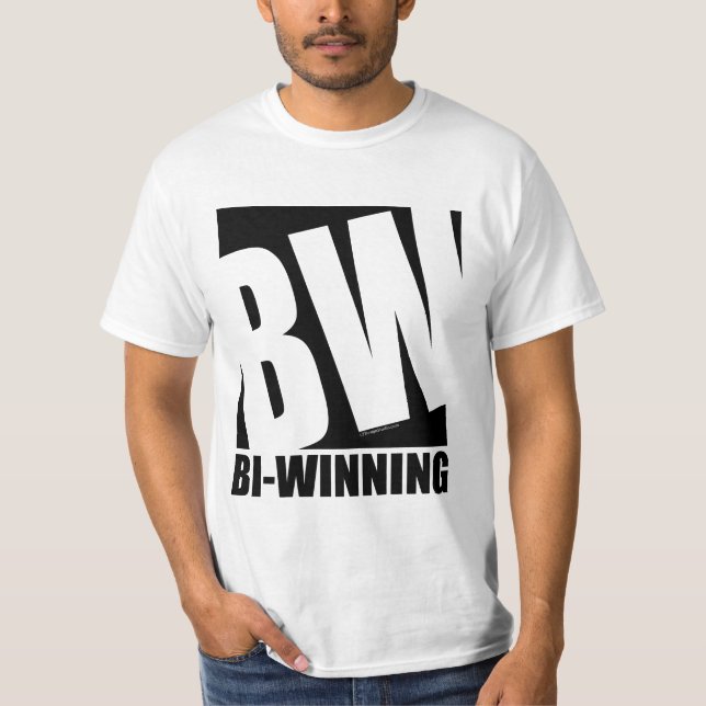 Rated Bi-Winning T-Shirt (Front)