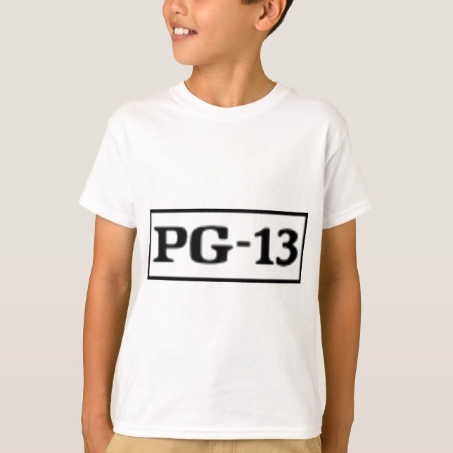 Rated PG-13, Rating System T-Shirt (Front)