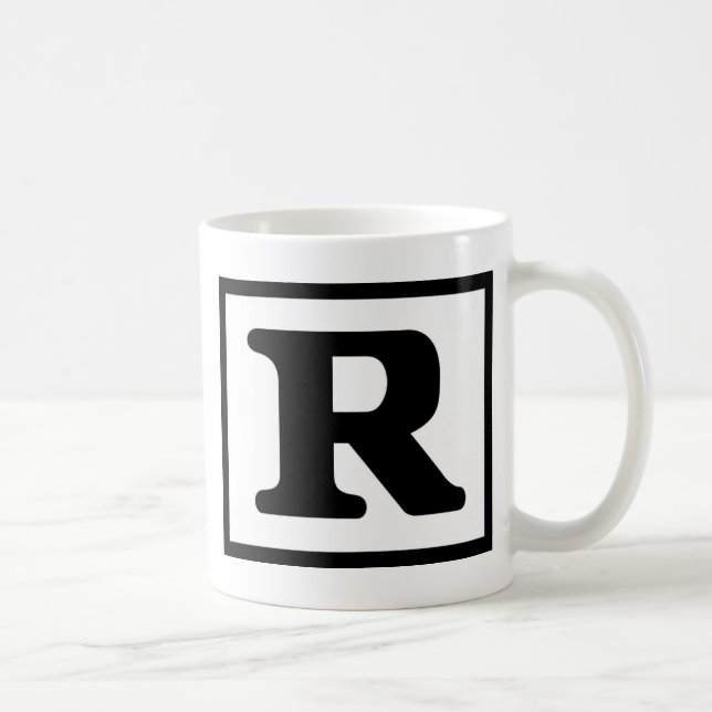 Rated R Coffee Mug (Right)