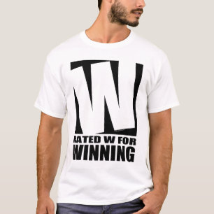 Rated W For Winning T-Shirt
