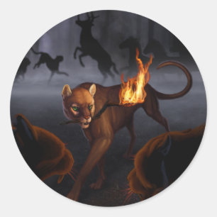 Ratha's Creature Classic Round Sticker