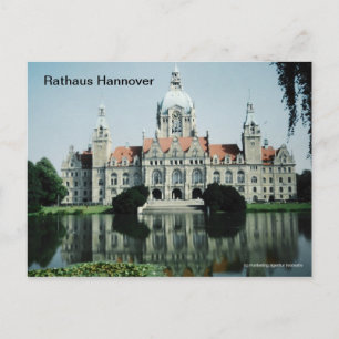 Rathaus Hannover Postcard
