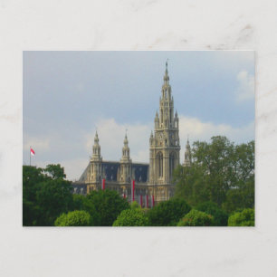 Rathaus, Vienna Austria Postcard