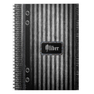 Rathbone Victorian Stripe Notebook