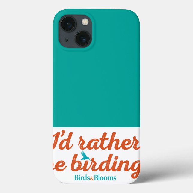 Rather be Birding Case-Mate iPhone Case (Back)