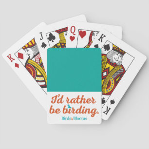 Rather be Birding Playing Cards