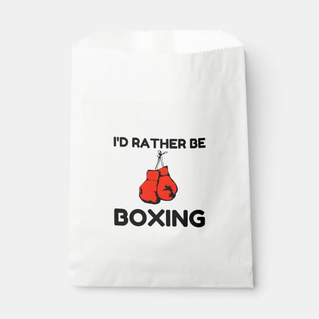 RATHER BE BOXING FAVOUR BAG (Front)