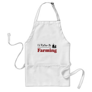 Rather Be Farming Standard Apron