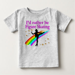 RATHER BE FIGURE SKATING BABY T-Shirt