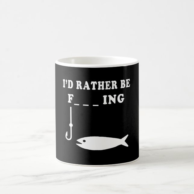 RATHER BE FISHING COFFEE MUG (Center)