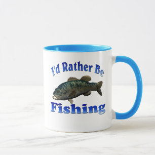 Rather Be Fishing Mug