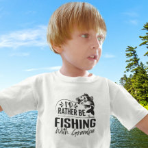 Rather Be Fishing With Grandpa Funny