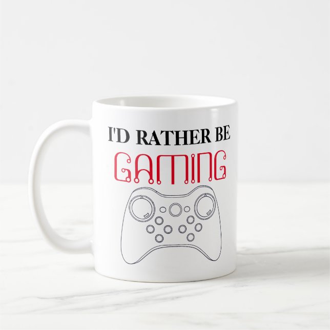 Rather Be Gaming Mug (Left)