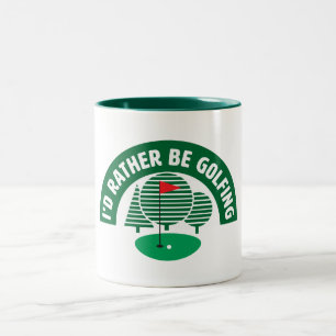 Rather Be Golfing Mug