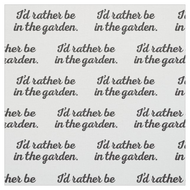 Rather be in the Garden Fabric (Swatch)