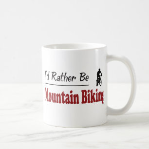 Rather Be Mountain Biking Coffee Mug