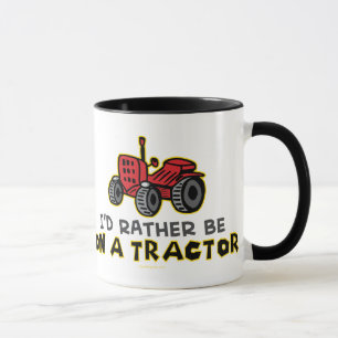 Rather Be On A Tractor Mug