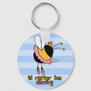 rather bee dancing key ring