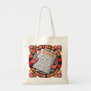 Rather Play Bingo Tote Bag