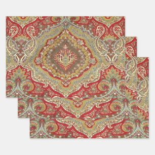 Ratih Paisley Wrapping Paper Sheet