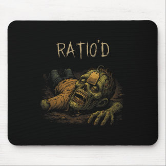 Ratio'd Teag Meme Funny Zombie Npc Ratioed Gamer H Mouse Pad