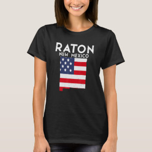 Raton USA State America Travel New Mexican New Mex T-Shirt