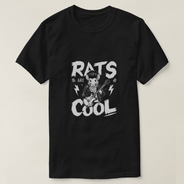 Rats are cool T-Shirt (Design Front)