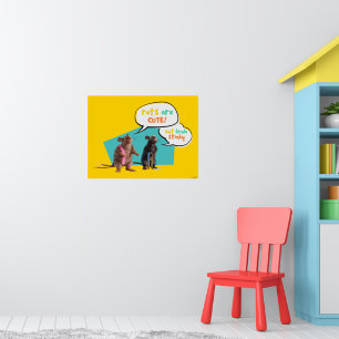 Rats Are Cute But Kinda Stinky Poster