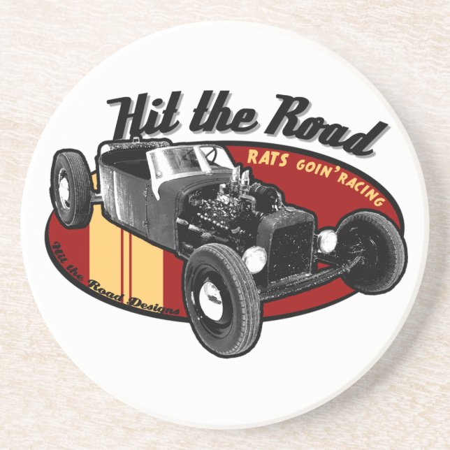 Rats goin'racing coaster (Front)