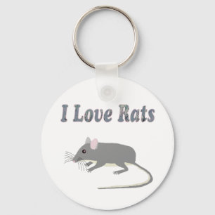 Rats Key Ring