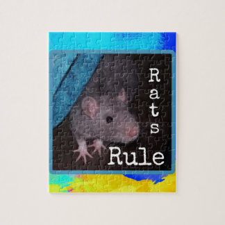 Rats Rule (colourful) Jigsaw Puzzle